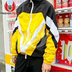 เสื้อกันลมกันน้ำสำหรับผู้ชายใช้กลางแจ้งเสื้อกันลมมีปกเสื้อโค้ท OEM แบบปรับแต่งได้ - Product Image 5