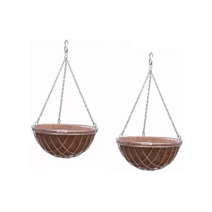 Luxury Metal Plant Hanging <b>Basket</b> for Garden Decoration Custom Size Best Quality Iron Hanging <b>Baskets</b> Stand at <b>Cheap</b> Price - Product Image 1