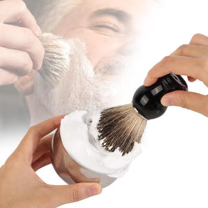 Best Selling Stainless Steel Shaving Brush Bowl Single Edged Blade <b>razor</b> Shaving <b>Set</b> - Product Image 4