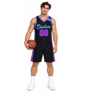 Durable Basketball Jersey Breathable Athletic Sports Shirt Custom Team Apparel OEM ODM Sportswear Factory Manufacturer - Product Image 6