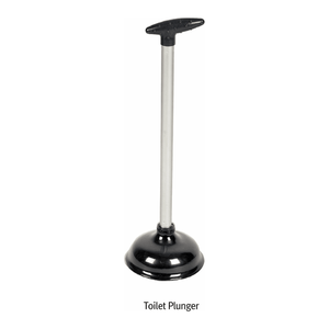 Déboucheur de toilettes robuste en acier inoxydable pour les blocages de drain de salle de bain - Product Image 1