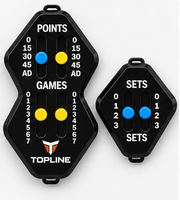 Compteur de points pour raquette de tennis et pagaie de pickleball, petit tableau de scores pour entraîneur de tennis