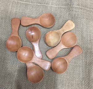 Cuchara de Madera con Mango Corto de 5 cm, Utensilio de Cocina de Madera Natural, Fabricante al por Mayor de Vietnam, Exportación - Product Image 1