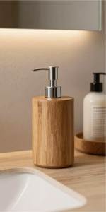 Solid Acacia <b>Wood</b> <b>Bathroom</b> <b>Accessories</b> Collection <b>Bathroom</b> Storage Organizer Rectangle Minimalist Makeup Brush Holder Tray - Product Image 2