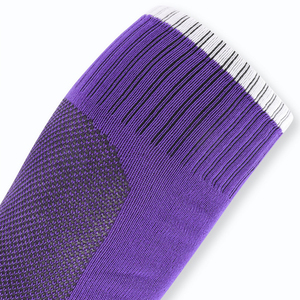 Blue <b>Knee</b> <b>High</b> Soccer <b>Socks</b> Breathable Knitted Spandex Polyester Adult Summer Sports <b>Socks</b> - Product Image 5