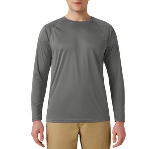 Camiseta de Manga Larga para Hombre, Secado Rápido, Deportiva, para Entrenamiento, Running, Natación, Ligera, Transpirable - Product Image 2