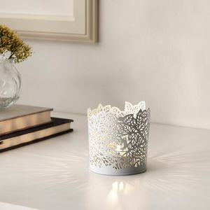 Candelabro Decorativo de Hierro de Diseño Único y Alta Gama con Tapa Elegante, Hecho a Mano y Duradero para Bodas y Decoración de Mesas de Banquete - Product Image 3