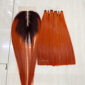 Prix d'usine Vendeur fiable Super Haute Qualité Vietnamien Cheveux Humains Os Droite Génie Trame Extensions de Cheveux HD Perruques en Dentelle - Product Image 3