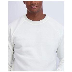 Sudadera de Forro Polar para Hombre, Cuello Redondo, Corte Holgado, Suave, Básica, Cómoda, Mezcla de Algodón, Cálida, Premium - Product Image 3