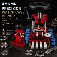 Machine de réparation de montres double usage avec composants essentiels : moteur, engrenage, boîte de vitesses, PLC