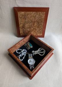 Organizer <b>Box</b> Stackable <b>Drawer</b> Style Jewelry <b>Storage</b> Case for Earrings Necklaces Bracelets Watches Vanity Display Organizer - Product Image 4