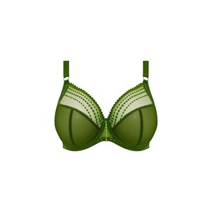 Women's Green Mesh <b>Strapless</b> Yoga Sports Bra Sublimation Printed Crystal Decoration Removable Pads Medium Support Breathable - Product Image 1