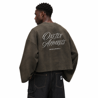 T-shirt Homme Oversize Sportif à Manches Courtes Imprimé Personnalisé Style Urbain Tricoté 100% Coton Col Rond Respirant