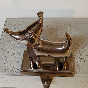 Modern Christmas Stocking Holders Abstract <b>Dog</b> Design Metal Hanging <b>Hooks</b> with Bases for Fireplace Stocking Hangers Supplies - Product Image 5