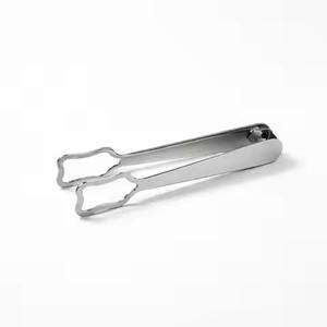 Pinces de service en métal pour la restauration, pinces en acier inoxydable pour la manipulation des aliments en buffet - Product Image 2