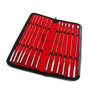 F.J. INTERNATIONAL Juego de Dilatadores Uretrales de Acero Inoxidable de Grado Alemán, 13 Piezas, Tipo Rosebud, 13 mm, Ortopédico, Manual, Ginecología - Product Image 3