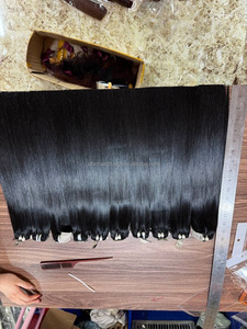 Extensiones de cabello humano vietnamita de la mejor calidad hueso recto diferentes longitudes Color marrón natural mejor Descuento precio al por mayor - Product Image 3