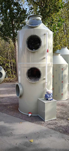 Milieubescherming Industriële apparatuur Gasscrubber Horizontale spuitkast Pp spuitkast Natte spuitkast - Product Image 3