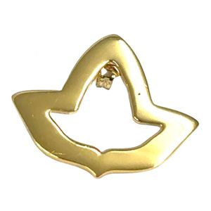 Boucles d'oreilles clous en vermeil or jaune 14K, petites feuilles de lierre ouvertes, pour femme, bijoux botaniques élégants, clous minimalistes tendance - Product Image 6