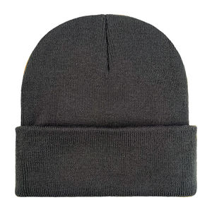 Bonnet léger 100 % acrylique à maille fine avec logo brodé, prix d'usine, pour collections de couvre-chefs haut de gamme en vente au détail - Product Image 1