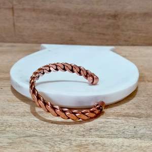 Pulsera de Cobre Vintage Ajustable, 100% Cobre Puro, Venta al por Mayor, Pulseras de Cobre y Latón Personalizadas, Artesanía en Metal - Product Image 1