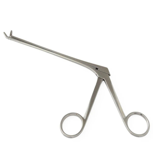 Rongeurs Intervertebrales Peapod con Mandíbulas de Corte Ascendente de 1.5 mm de Ancho, 2 x 6 mm, de Acero Inoxidable, Instrumento Quirúrgico Ortopédico Manual para Columna Vertebral - Product Image 1