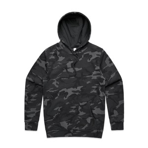 Sudadera con Capucha de Camuflaje Negra para Hombre, Manga Larga, con Bolsillo Canguro, Precios de Fábrica y al por Mayor, ODM OEM - Product Image 1