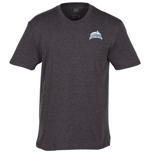 T-shirt jaune à double boutonnage pour homme, manches courtes, col rond, en coton, décontracté, respirant, pour l'été, avec logo imprimé sur le devant - Product Image 6