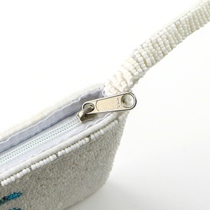 Pochette à Monnaie Brodée de Perles, Motif Palmier Fait Main, Style Personnalisable, Vente en Gros pour Boutiques et Magasins - Product Image 5