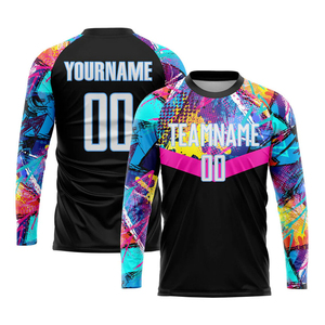 Best Sale Men Womens Lightweight 100% Polyester Soccer Jersey Quick Dry High Quality Sublimated Uniform Sets Customizable Logo - Product Image 3
