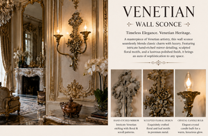 Jansons and Company Contemporary Oval Brass <b>Wall</b> <b>Sconce</b> with Ornate Mirror & Crystal Candle <b>Light</b> for Hallway - Product Image 4