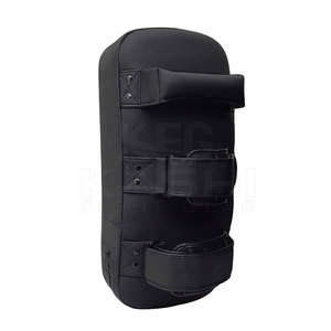 Leather Boxing Kick Shield with Durable Outer Surface and Protective Features for Repeated Kicking Punching <b>Drills</b> - Product Image 2