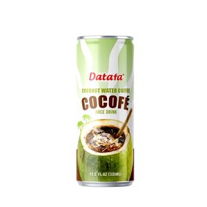 Coconut Water <b>Coffee</b> Latte <b>Can</b> (Tinned) 320ml Wholesale DATAFA Vietnam - OEM ODM Customizable Beverages Manufacturer Free Sample - Product Image 1