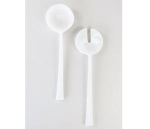 Servidor de ensalada de resina de diseño único, cuchara para servir ensalada de epoxi, para uso en la cocina, para el hogar y hoteles, a un precio asequible. - Product Image 1