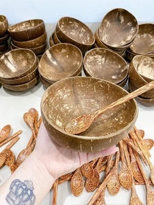 PRODUCTO HECHO A MANO | JUEGO DE VAJILLA DE COCO 100% PROVEEDOR NATURAL DE VIETNAM CON BUEN PRECIO - Product Image 2
