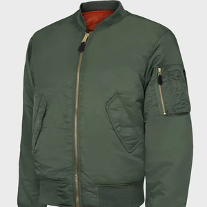 Chaqueta Bomber Ligera de Invierno para Hombre, Personalizada, con Cuello Alto, Diseño Reversible y Resistente al Viento - Product Image 1