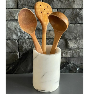 ที่ใส่ช้อนส้อมหินอ่อนคุณภาพสูงสำหรับจัดระเบียบห้องครัว ราคาประหยัด - Product Image 1