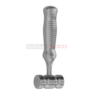 Maillet manuel allemand en acier inoxydable, tête de 660g, marteau orthopédique pour os, instruments chirurgicaux pour la chirurgie générale - Product Image 6