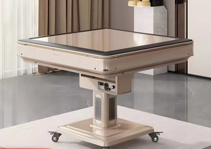 Mesa de Mahjong Automática Plegable de Lujo Moderna con Máquina de Barajado Eléctrica para Entretenimiento en Casa o <span class=keywords><strong>Casino</strong></span> - Product Image 5