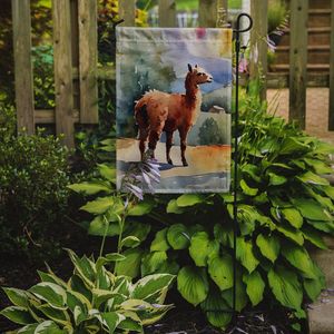 Bandera de jardín de Llama Multicolor, buzón decorativo y bandera de Patio para camas de flores y obras de arte, tamaño de jardín - Product Image 2
