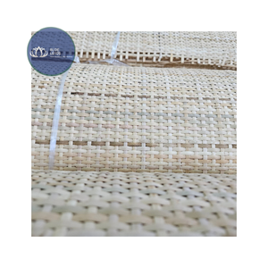 MÁS VENDIDO: Lámina de Ratán Natural Sostenible Blue Lotus, Tejido con Patrón Cuadrado - Product Image 1