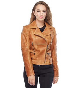 Chaqueta corta marrón oscuro para mujer, abrigo de cuero con bolsillo y cremallera, traje de solapa para mujer, ropa de estilo femenino - Product Image 4