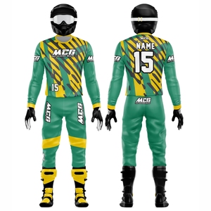 Tenues de course de motocross, VTT, BMX, tout-terrain, ATV, de qualité supérieure, en tissu luxueux, avec impression sérigraphique en silicone, design populaire 2027 - Product Image 1