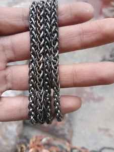 Chaînes en métal plaqué argent 925 pour les créateurs de bijoux, finition bronze, vente en gros, emballées en boîte, pour colliers et bracelets - Product Image 5