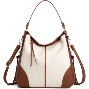 AZORES SPORTS Luxury Cowhide Leather Ladies <b>Handbag</b> Soft Genuine Leather Shoulder Bag with Zipper Closure Durable Design - Product Image 2