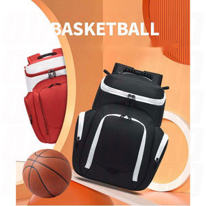 Waterproof Basketball Sport Backpack with Internal <b>Frame</b>, Soft Oxford Lining, Zipper Closure Pockets, <b>Large</b> Capacity Athletic - Product Image 4