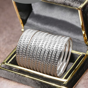 กำไลเงินชุบขายส่ง, กำไลแฟชั่น, กำไลเงินสั่งทำ, กำไลเงินชุบแบบดั้งเดิม, กำไลเงินทองเหลือง - Product Image 4