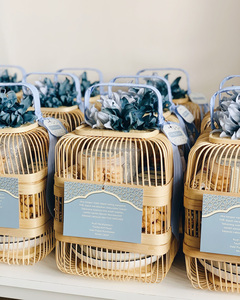 Cesta de Almacenamiento de Bambú Hecha a Mano Sisu - Diseño Ecológico Flexible, Estilo Simple, Uso Multiusos, Forma Circular, Tamaño Pequeño S - Product Image 4