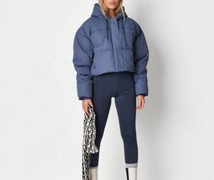 Nouvelle conception, veste matelassée courte pour femme, de haute qualité, légère, vêtement décontracté, veste d'hiver, veste de fitness classique pour femme - Product Image 6