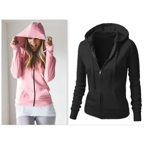 Sudadera con Capucha para Mujer, Talla Grande, Personalizada con Logotipo en Relieve, 480 g/m², Polar Grueso, Invierno, Bordado Frontal, Doble Capa - Product Image 5